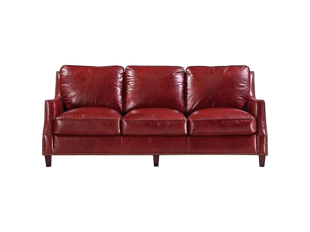 georgetowne collection leather sofa